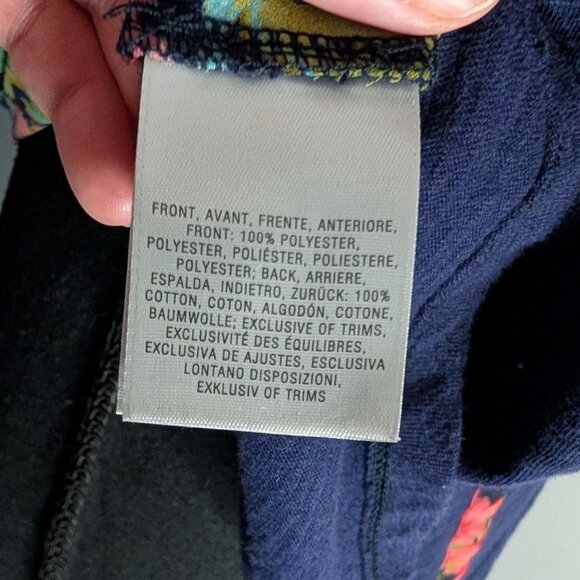 Anthropologie Postmark Lillie Floral Front Navy Back Tank OB539727 - S‎ - Picture 8 of 10